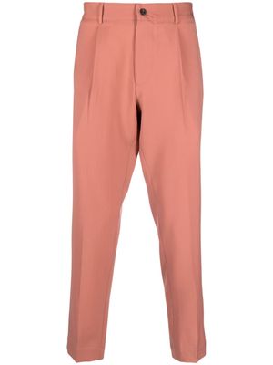Château Lafleur-Gazin cropped wool trousers - Pink
