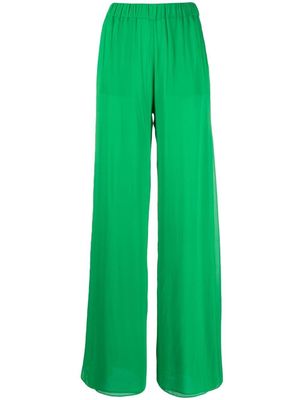 Château Lafleur-Gazin elasticated straight trousers - Green