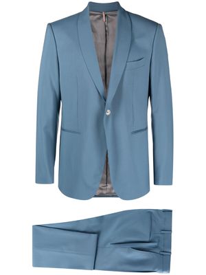 Château Lafleur-Gazin shawl-lapels single-breasted suit - Blue