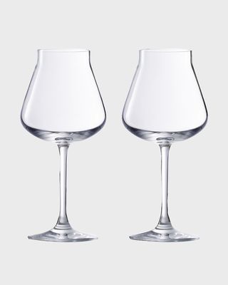 Chateau White Wine Glasses, Set of 2