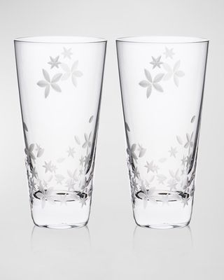 Chatham Bloom Highball Glasses, Set of 2
