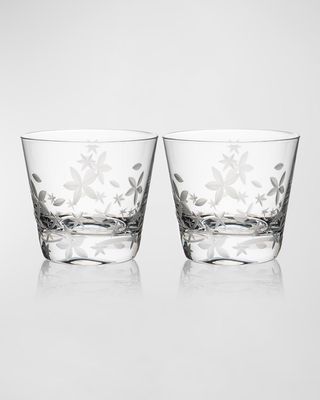 Chatham Bloom Tumbler Glasses, Set of 2