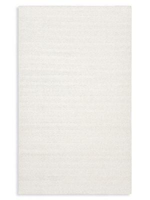 Chatham Transitional Flatweave Hand Woven Area Rug - Ivory - Size 8 x 10 - Ivory - Size 8 x 10