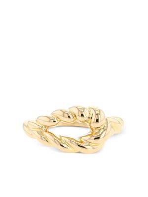 Chaumet 1970 twisted yellow gold ring