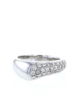 Chaumet 2001 18kt white gold diamond ring - Silver
