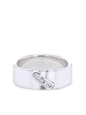 Chaumet 2006 pre-owned medium Lien ring - Silver