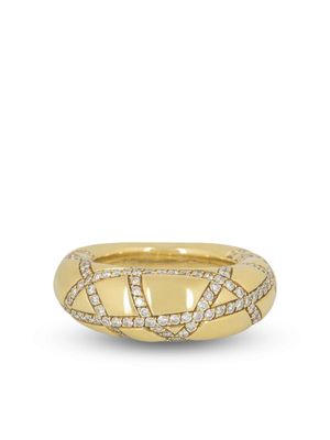 Chaumet pre-owned 18kt yellow gold diamond Dress ring