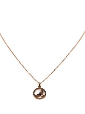 Chaumet pre-owned rose gold Accroche Coeur pendant necklace - Pink