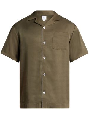 CHÉ camp-collar short-sleeve shirt - Green