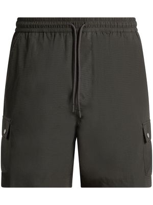 CHÉ elasticated-waistband track shorts - Grey
