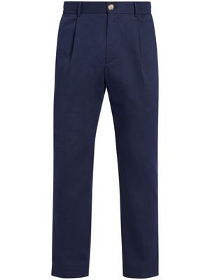 CHÉ pleated chino trousers - Blue