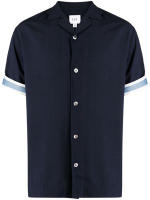 CHÉ Valbonne short-sleeved shirt - Blue