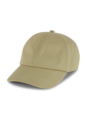 Check Lined Baseball Cap