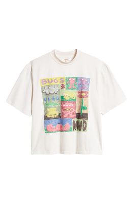 CHECKS Bugs & Mud Graphic T-Shirt in Brown