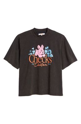 CHECKS Imagination Graphic T-Shirt in Liquorice