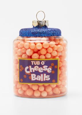Cheese Balls Holiday Ornament