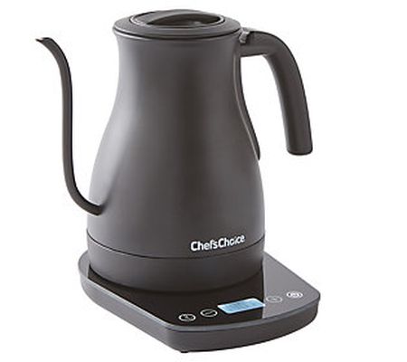 Chef's Choice 1-Liter Electric Gooseneck Kettle in Black