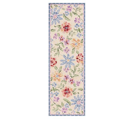 Chelsea Classic Floral 2'-6" X 8' Runner by Val erie