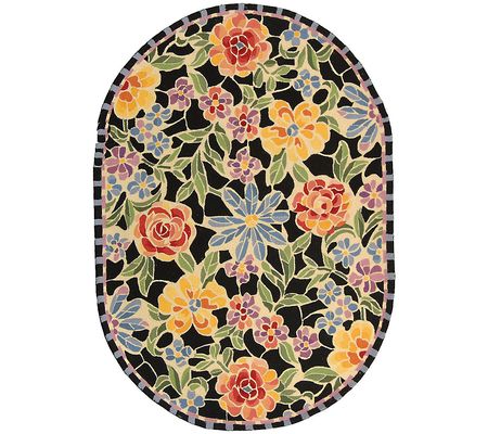 Chelsea Collection HK214 4'-6" X 6'-6" Oval Rug by Valerie