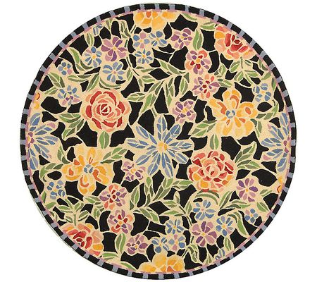 Chelsea Collection HK214 4' X 4' Round Rug by V alerie