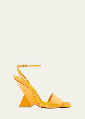 Cheope Ankle-Strap Faux-Leather Sandals