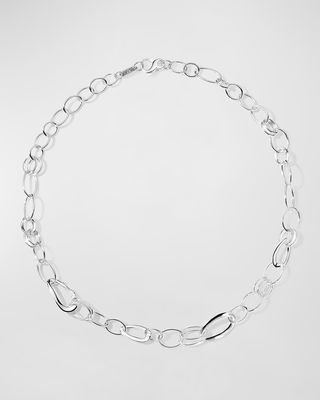Cherish 925 Sterling Silver Link Necklace, 18"