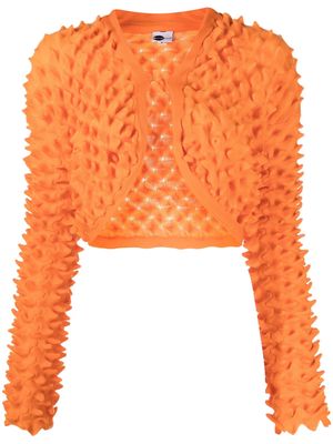 Chet Lo Spiky tie-fastening top - Orange