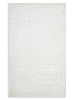 Chevelle Loom-Knotted Area Rug - Alabaster - Size 5 x 8 - Alabaster - Size 5 x 8