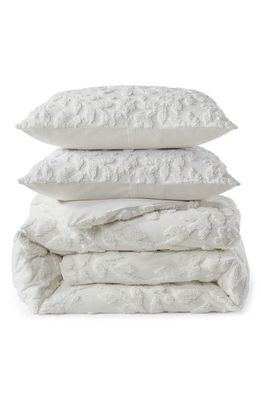 CHF INDUSTRIES Chenille Comforter & Shams Set in White