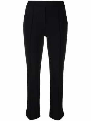 CHIARA BONI La Petite Robe cropped straight-leg trousers - Black