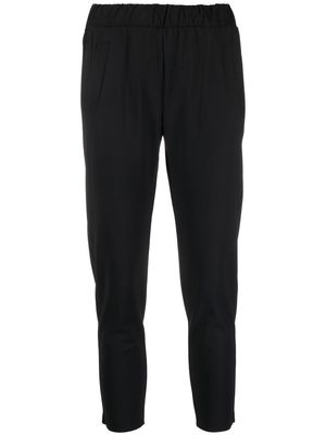 CHIARA BONI La Petite Robe elasticated-waistband cropped trousers - Black