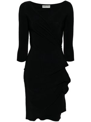 CHIARA BONI La Petite Robe Kleid Florien V-neck dress - Black