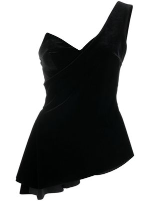 CHIARA BONI La Petite Robe Luna Bella one-shoulder top - Black