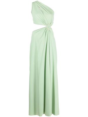 CHIARA BONI La Petite Robe one-shoulder maxi dress - Green
