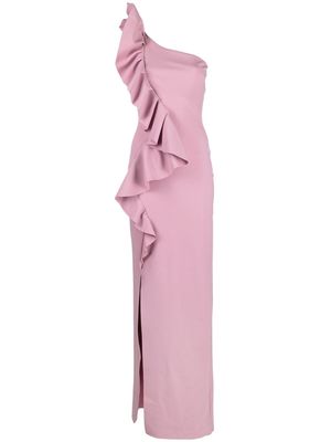 CHIARA BONI La Petite Robe Pervinca ruffle-detail dress - Pink