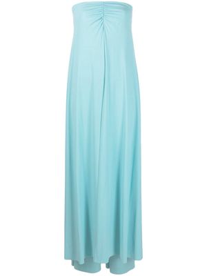 CHIARA BONI La Petite Robe strapless layered jumpsuit - Blue