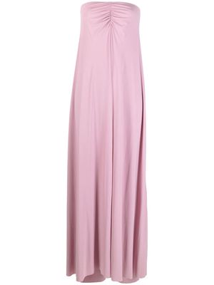 CHIARA BONI La Petite Robe strapless layered jumpsuit - Pink