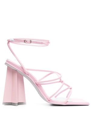 Chiara Ferragni 10mm multi-way strap sandals - Pink