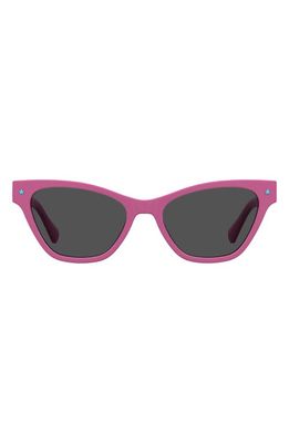 Chiara Ferragni 52mm Cat Eye Sunglasses in Pink /Grey