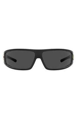 Chiara Ferragni 53mm Wraparound Sunglasses in Black /Grey