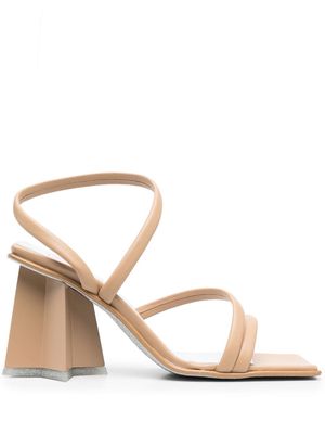 Chiara Ferragni 90mm star-heel sandals - Neutrals