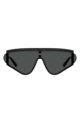 Chiara Ferragni 99mm Shield Sunglasses in Black/Grey