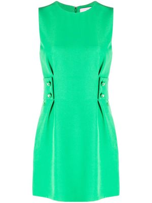 Chiara Ferragni belted-waist dress - Green