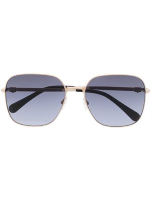 Chiara Ferragni CF 1003/S oversized frame sunglasses - Gold
