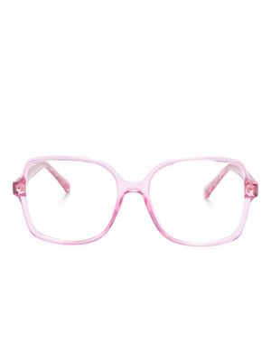 Chiara Ferragni CF 1026 square-frame glasses - Pink
