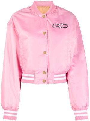Chiara Ferragni cropped button-up jacket - Pink