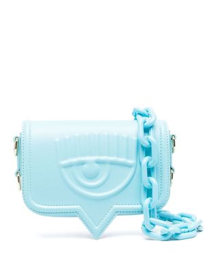 Chiara Ferragni eye motif crossbody bag - Blue