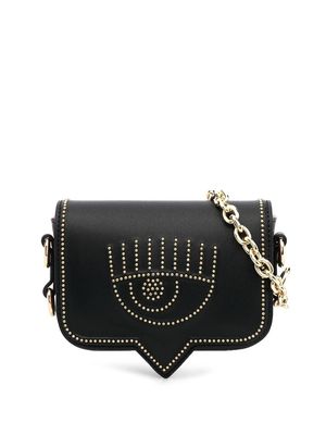 Chiara Ferragni eye motif studded belt bag - Black