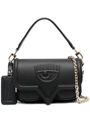 Chiara Ferragni Eyelike faux-leather bag - Black
