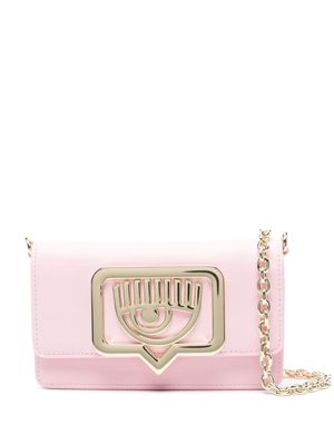 Chiara Ferragni Eyelike-motif cross body bag - Pink